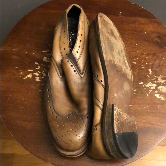 Kenneth Cole wingtip slip on - Picture 3 of 5